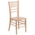 Flash Furniture XS-NATURAL-GG Natural Acacia Wood Hercules Series Chiavari Chair