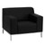 Flash Furniture ZB-DEFINITY-8009-CHAIR-BK-GG Black LeatherSoft Upholstery Taut Seat and Back Hercules Definity Series Chair