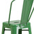 Flash Furniture CH-31320-30GB-GN-GG Green Galvanized Steel With Drain Hole In Seat Bar Stool