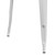 Flash Furniture ET-CT005-WH-GG 63" W x 31.5" D White Galvanized Steel Powder Coat Finish Indoor / Outdoor Rectangular Table