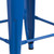 Flash Furniture CH-31320-24-BL-GG Blue Galvanized Steel Counter Height Backless Bar Stool