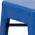 Flash Furniture CH-31320-24-BL-GG Blue Galvanized Steel Counter Height Backless Bar Stool