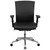 Flash Furniture GO-WY-85-7-GG Black Bonded Leather Adjustable Arms Mid Back Design Hercules Series 24/7 Executive Swivel Office Chair