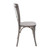 Flash Furniture X-BACK-GREY Gray Elmwood Bent X Back Side Chair