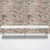 Flash Furniture RB-1172FH-GG 71" W x 10.25" D Granite White Plastic Top Gray Powder Coated Folding Bench