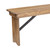Flash Furniture XA-B-96X12-L-GG 96" W x 12" D x 17.75" H 3/4" Thick Solid Pine Plank Top Hercules Series Folding Rustic Farm Bench