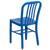 Flash Furniture CH-61200-18-BL-GG Vertical Slat Back For Indoor/Outdoor Commercial and Residential Use Blue Chair
