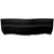 Flash Furniture ZB-803-720-SET-BK-GG Black LeatherSoft with Brushed Stainless Steel Base Modular Hercules Alon Series Reception Configuration