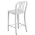 Flash Furniture CH-61200-24-WH-GG White Galvanized Steel Counter Height Bar Stool