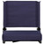Flash Furniture XU-STA-NVY-GG Navy Blue Fabric Canvas Seat and Back Cover Grandstand Ultra-Padded Comfort Seat