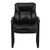 Flash Furniture GO-1156-BK-LEA-GG Black LeatherSoft Upholstery Seat and Back Executive Side Chair