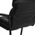 Flash Furniture GO-1156-BK-LEA-GG Black LeatherSoft Upholstery Seat and Back Executive Side Chair