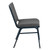 Flash Furniture XU-60153-GY-GG Gray Patterned Polyester Upholstery Hercules Series Heavy Duty Stacking Chair