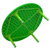 Flash Furniture YU-YCX-005-2-ROUND-TBL-GREEN-GG Green Round Plastic Top Safety Rounded Corners Preschool Activity Table