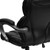 Flash Furniture GO-901-BK-GG Black Bonded Leather Padded Arms High Back Design Executive Swivel Office Chair