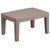 Flash Furniture DAD-SF2-T-GG 27.75" W x 19.75" D x 15" H Charcoal Faux Rattan With Resin Frame Outdoor Coffee Table
