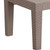 Flash Furniture DAD-SF2-T-GG 27.75" W x 19.75" D x 15" H Charcoal Faux Rattan With Resin Frame Outdoor Coffee Table