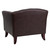 Flash Furniture 111-1-BN-GG Brown LeatherSoft Upholstery Seat and Back Hercules Imperial Series Reception Chair