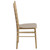 Flash Furniture XS-GOLD-GG Gold Acacia Wood Hercules Series Chiavari Chair