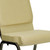 Flash Furniture XU-CH-60096-BGE-GG Beige 19" Width Gold Vein Frame Finish Hercules Series Stacking Church Chair