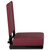 Flash Furniture XU-STA-M-GG Maroon Fabric Canvas Seat and Back Cover Grandstand Ultra-Padded Comfort Seat