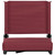 Flash Furniture XU-STA-M-GG Maroon Fabric Canvas Seat and Back Cover Grandstand Ultra-Padded Comfort Seat