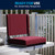 Flash Furniture XU-STA-M-GG Maroon Fabric Canvas Seat and Back Cover Grandstand Ultra-Padded Comfort Seat