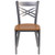 Flash Furniture XU-6FOB-CLR-NATW-GG Natural Finish Plywood Seat Hercules Series Restaurant Chair