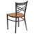 Flash Furniture XU-6FOB-CLR-NATW-GG Natural Finish Plywood Seat Hercules Series Restaurant Chair