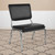 Flash Furniture XU-DG-60442-660-2-BV-GG Black 1500 Lb. Weight Capacity Silver Vein Frame Finish Hercules Series Bariatric Stacking Chair