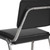 Flash Furniture XU-DG-60442-660-2-BV-GG Black 1500 Lb. Weight Capacity Silver Vein Frame Finish Hercules Series Bariatric Stacking Chair