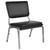 Flash Furniture XU-DG-60442-660-2-BV-GG Black 1500 Lb. Weight Capacity Silver Vein Frame Finish Hercules Series Bariatric Stacking Chair