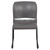 Flash Furniture RUT-238A-GY-GG Gray Metal Frame Polypropylene Seat and Back Hercules Series Reception Chair