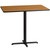 Flash Furniture XU-NATTB-3048-T2230B-GG Natural Laminate Rectangular Top PVC T-Mold Edge Table