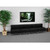 Flash Furniture ZB-IMAG-MIDCH-4-GG Black LeatherSoft Upholstery With Exposed Stainless Steel Accent Bar Modular Hercules Imagination Series Lounge Set