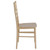 Flash Furniture LE-GOLD-M-GG Gold Resin Ladder Back Hercules Premium Series Stacking Chiavari Chair