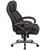Flash Furniture GO-2222-GG Black Bonded Leather Padded Arms High Back Design Hercules Series Big & Tall Executive Swivel Office Chair
