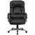 Flash Furniture GO-2222-GG Black Bonded Leather Padded Arms High Back Design Hercules Series Big & Tall Executive Swivel Office Chair