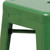 Flash Furniture CH-31320-24-GN-GG Green Galvanized Steel Counter Height Backless Bar Stool