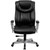 Flash Furniture GO-1534-BK-LEA-GG Black Bonded Leather Padded Arms High Back Design Hercules Series Big & Tall Executive Swivel Office Chair