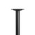 Flash Furniture XU-T2230-GG 22" x 30" x 30"H Black Cast Iron Powder Coated Finish X-Base Dining Height Table Base
