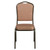 Flash Furniture FD-C01-GOLDVEIN-GO-GG Gold Diamond Patterned Fabric Gold Vein Powder Coated Frame Finish Hercules Series Stacking Banquet Chair