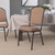 Flash Furniture FD-C01-GOLDVEIN-GO-GG Gold Diamond Patterned Fabric Gold Vein Powder Coated Frame Finish Hercules Series Stacking Banquet Chair