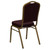 Flash Furniture FD-C01-ALLGOLD-EFE1679-GG Burgundy Diamond Patterned Fabric Silver Vein Powder Coated Frame Finish Hercules Series Stacking Banquet Chair