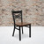 Flash Furniture XU-6FOBXBK-CHYW-GG Cherry Finish Plywood Seat Hercules Series Restaurant Chair