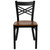 Flash Furniture XU-6FOBXBK-CHYW-GG Cherry Finish Plywood Seat Hercules Series Restaurant Chair