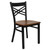 Flash Furniture XU-6FOBXBK-CHYW-GG Cherry Finish Plywood Seat Hercules Series Restaurant Chair