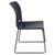 Flash Furniture RUT-238A-NY-GG Navy Metal Frame Polypropylene Seat and Back Hercules Series Reception Chair