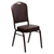 Flash Furniture FD-C01-COPPER-BRN-VY-GG Brown Vinyl Upholstered Copper Vein Powder Coated Finish Hercules Series Stacking Banquet Chair