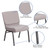 Flash Furniture FD-CH0221-4-SV-GYDOT-GG Gray 21.25" Width Steel Book Rack with Communion Cup Holder Silver Vein Frame Hercules Series Extra Wide Stacking Church Chair